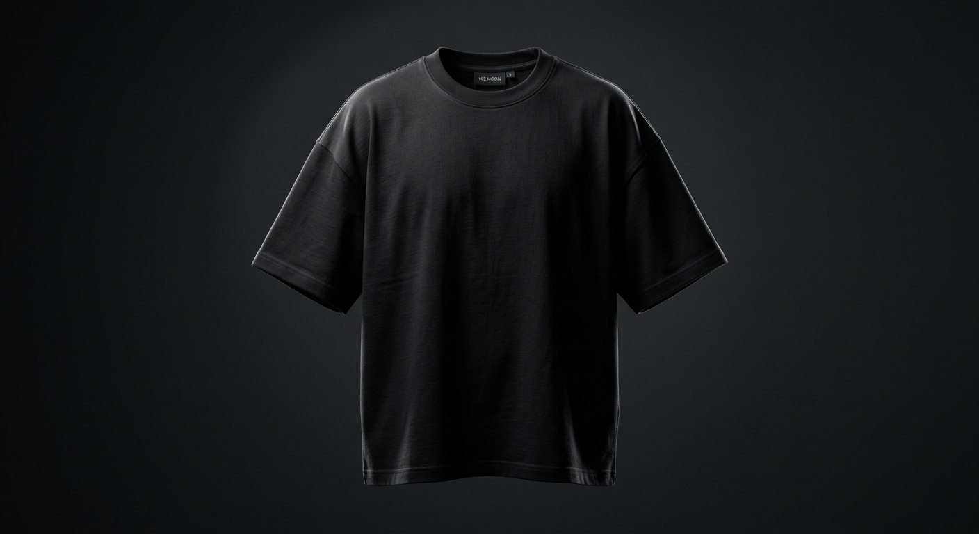 Eclipse Oversized Tee — 14S MOON
